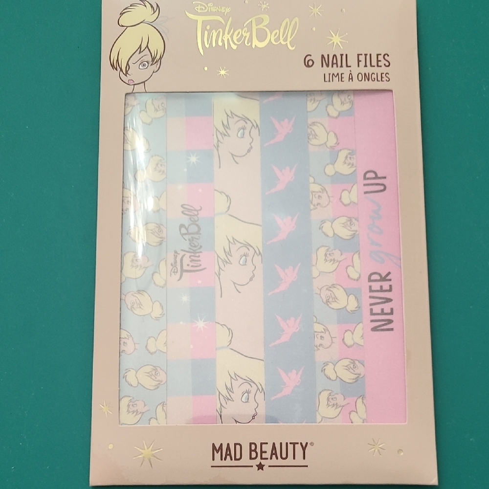 NIP Disney Tinker Bell Nail Files Set